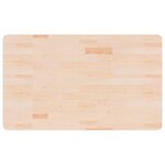 vidaXL Établi 100x60x(71 5-98) cm bois de chêne massif rectangulaire