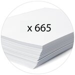 Classeur à levier papier marbre gris dos de 70mm - avec perforateur - A4 - Dos Gris EXACOMPTA