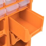 vidaXL Organisateur multi-tiroirs avec 39 tiroirs 38x16x47 cm