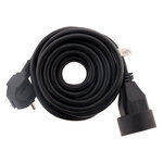 Prolongateur 16A HO5VV-F 3G1 5mm² Noir 5m - Zenitech
