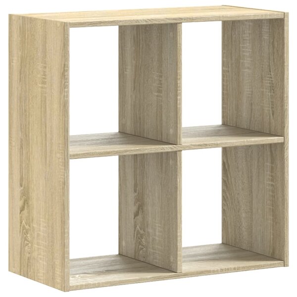 vidaXL Bibliothèque chêne sonoma 68 5x32x68 5 cm bois d'ingénierie