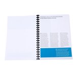 Boite 100 Reliures Spirales Plastique 20mm - Noir - Exacompta