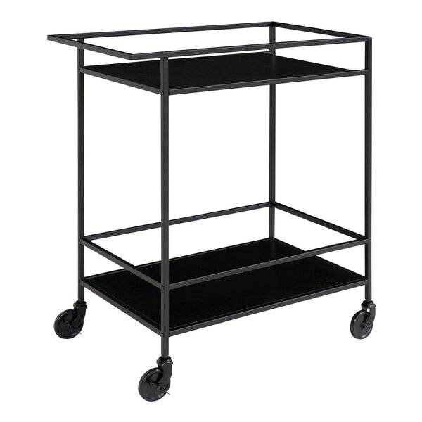 House Nordic Chariot de bar Avery 68x40x59 cm Noir