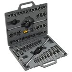 vidaXL Jeu de tarauds et de filières 45 Pièces
