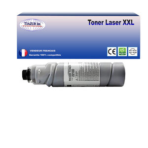 Toner compatible avec ricoh aficio mp2550  mp2550b  mp2550bad  mp2550sp  mp2550spf  - 11 000 pages - t3azur