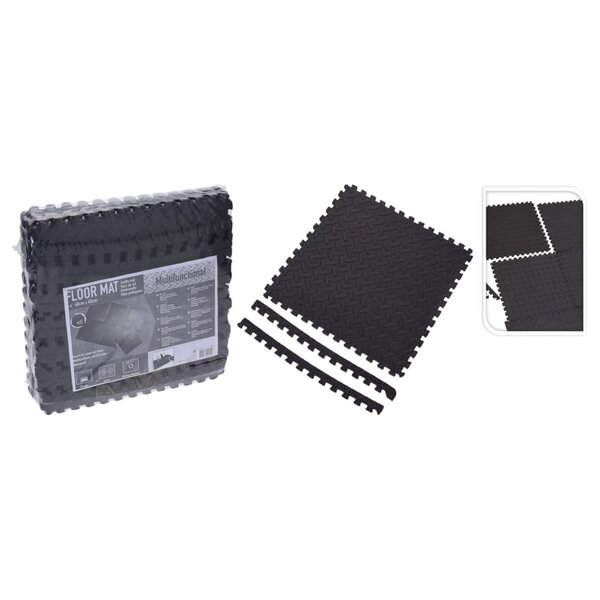 XQ Max Set de tapis de sol 6 Pièces gris