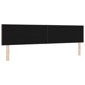 vidaXL Tête de lit Design en Blocs de Diamants Brun Foncé 200 cm Tissu
