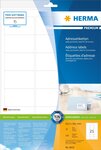 Bte 210 etiquettes premium sur 10 feuilles a4 63,5 x 38,1 mm, blanc herma