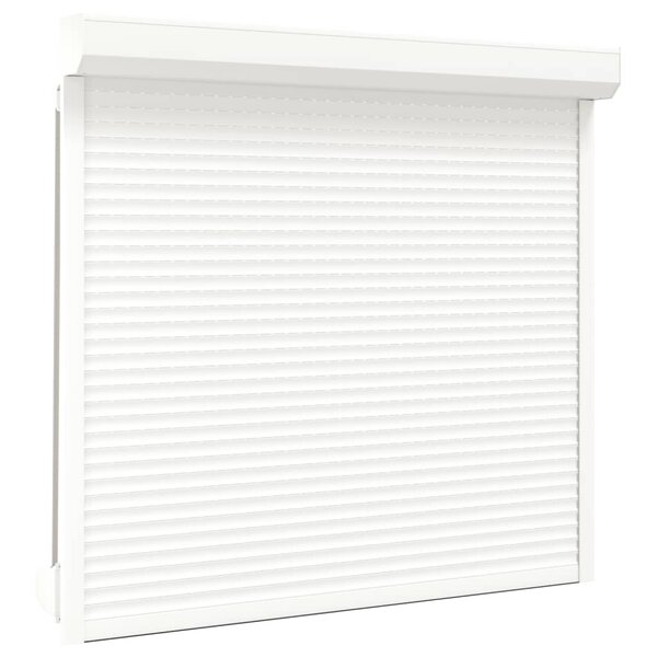 vidaXL Volet roulant aluminium 160x150 cm blanc