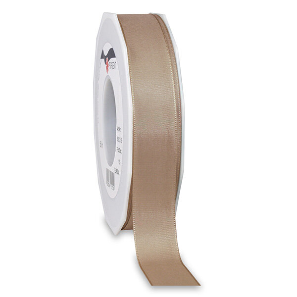 Ruban tissé - europa 50-m-rouleau 25 mm taupe