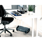 Q-connect repose-pieds - Ajustable avec fonction de balancement - 41.7x22.5x13.5cm - Noir