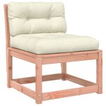 vidaXL Salon de jardin 8 Pièces avec coussins bois massif douglas