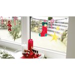 Marqueur Craie Liquide 4090 Verre Fenêtre Ardoise Rouge Pointe Biseautée 4-15 mm x 5 EDDING