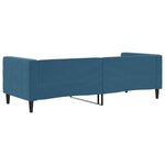 vidaXL Lit de repos bleu 80x200 cm velours