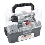 Brüder Mannesmann Tournevis rechargeable 52 Pièces 3 6 V