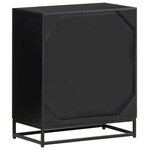 vidaXL Table de chevet 40x30x50 cm Bois de manguier massif