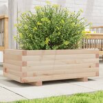 vidaXL Jardinière 70x40x26 5 cm bois de pin massif