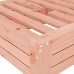 vidaXL Couvercle de base de parasol bois massif de douglas