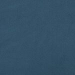 vidaXL Cadre de lit sans matelas bleu foncé 180x200 cm velours
