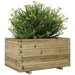 vidaXL Jardinière 90x60x49 5 cm bois de pin imprégné
