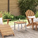 vidaXL Table d'appoint de jardin 45x45x38 cm en bois d'acacia massif
