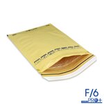 Lot de 100 enveloppes à bulles pro+ marron f/6 format 210x335 mm