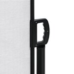 vidaXL Auvent latéral rétractable blanc 140x300 cm