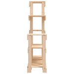 vidaXL Support à plantes 92x25x97 cm Bois massif de pin