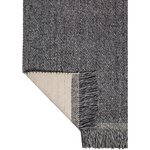 Tapis en laine gris kulti 170 x 120 cm
