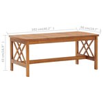 Salon de jardin meuble d'extérieur ensemble de mobilier 3 pièces avec coussins bois d'acacia solide 02_0015927