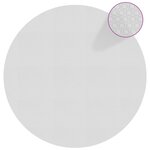 vidaXL Film solaire de piscine flottant PE 527 cm Gris