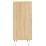 vidaXL Buffet chêne sonoma 90x34x80 cm bois d'ingénierie