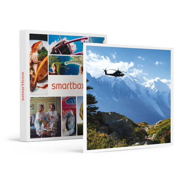 SMARTBOX - Coffret Cadeau Vol en hélicoptère de 20 min au-dessus du Mont-Blanc -  Sport & Aventure