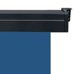 vidaXL Auvent latéral de balcon 125x250 cm Bleu