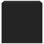 vidaXL Meubles TV muraux avec lumières LED 2 Pièces noir 40 5x35x40 cm