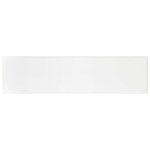 vidaXL Table console Blanc 120x30x76 cm MDF