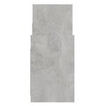 vidaXL Armoire latérale Gris béton 60x26x60 cm Aggloméré