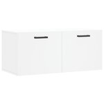 vidaXL Armoire murale blanc 80x36 5x35 cm bois d'ingénierie