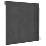 vidaXL Volet roulant aluminium 140x150 cm anthracite