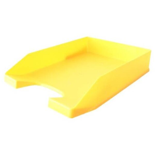 Bac à courrier Plus standard, format A4,5pcs, jaune LEITZ