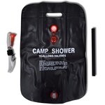 vidaXL Douche solaire d'extérieur de camping 20 L 2 Pièces