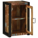 vidaXL Meuble mural de salle de bain Multicolore 40x30x60 cm en bois massif récupéré