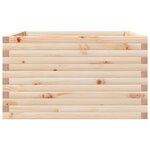 vidaXL Jardinière 80x80x45 5 cm bois de pin massif