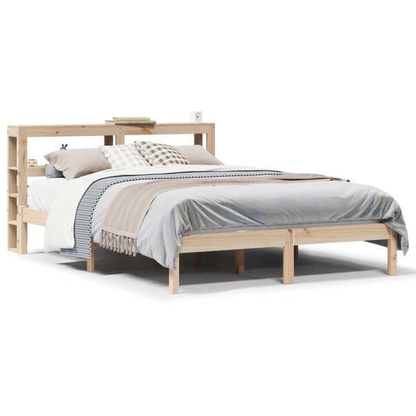 vidaXL Cadre de lit sans matelas 120x200 cm bois de pin massif