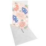 Carte De Pâques - Œufs Pâques & Marguerites - Draeger paris
