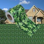 vidaXL Écran d'intimité de jardin PVC 35x0 19 m Vert