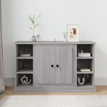 vidaXL Buffet Sonoma gris 100x35 5x60 cm Bois d'ingénierie