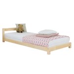 Lit enfant DREAMY 120 x 190 bois naturel