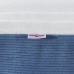 Matelas à ressorts ensachés vidaXL Bleu Moyen 90x200x20 cm Tissu