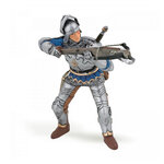 Arbalétrier Bleu en Armure : Héros des Croisades et de la Guerre de Cent Ans